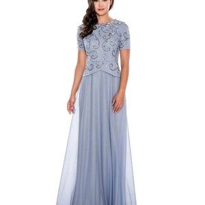 Decode 1.8 - Embellished Short Sleeve Gown